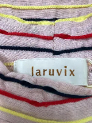 laruvix/Tシャツ/カットソー/トップス/ベージュ/M～L