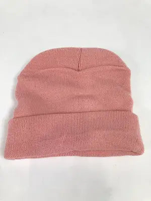ニットキャップ/ビーニー/帽子/ピンク