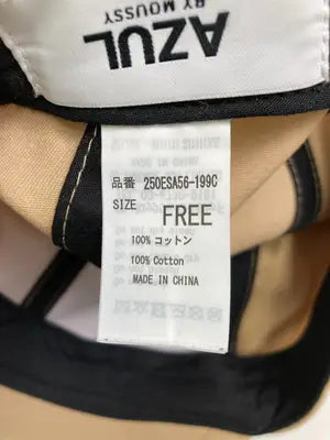 AZUL by MOUSSY/アズールバイマウジー/キャップ/帽子/ベージュ/FREE