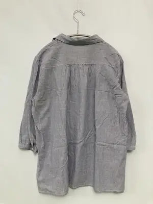 シャツ/ブラウス/トップス/ブルー/L