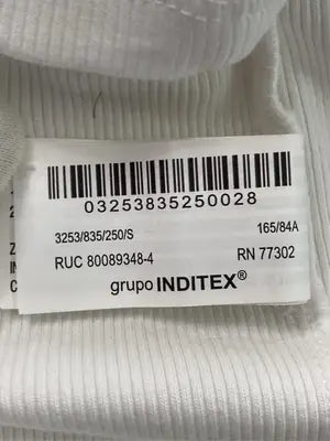 ZARA/ザラ/Tシャツ/カットソー/トップス/ホワイト/USA S