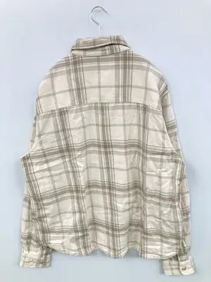 ZARA/ザラ/シャツ/ブラウス/トップス/ベージュ/USA M