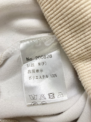 ジャージ/トラックジャケット/トップス/ベージュ/M（F）