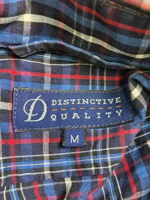 DISTINCTIVE/シャツ/ブラウス/トップス/ブルー/M