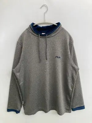 FILA/フィラ/Tシャツ/カットソー/トップス/グレー/L