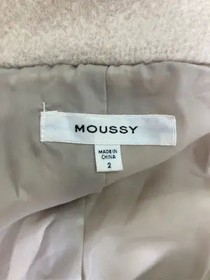 MOUSSY/マウジー/ステンカラーコート/ジャケット/アウター/ベージュ/2