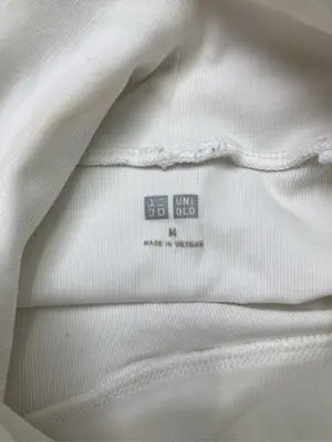 UNIQLO/ユニクロ/Tシャツ/カットソー/トップス/ホワイト/M