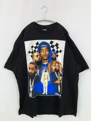 shaka wear/Tシャツ/カットソー/トップス/ブラック/2XL
