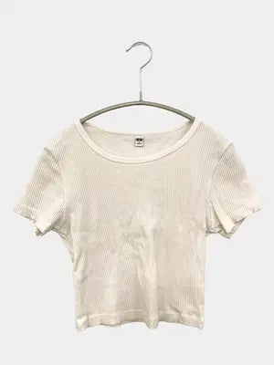 UNIQLO/ユニクロ/Tシャツ/カットソー/トップス/ホワイト/S