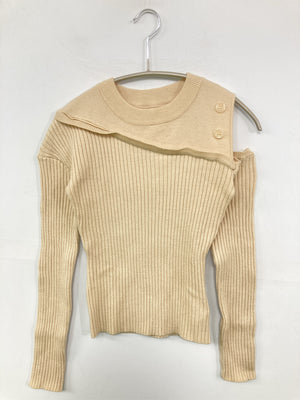 RESEXXY/リゼクシー/ニット/セーター/トップス/ベージュ/F