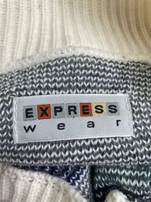 EXPRESS/エクスプレス/ニット/セーター/トップス/アイボリー/L