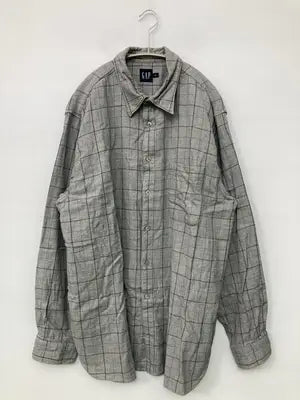 GAP/ギャップ/シャツ/ブラウス/トップス/グレー/L/G