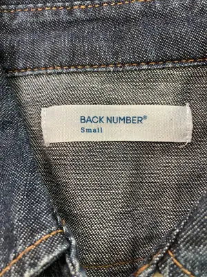 BACK NUMBER/バックナンバー/シャツワンピース/ワンピース/ドレス/ネイビー/S