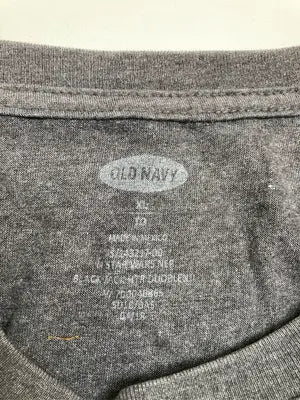 OLD NAVY/オールドネイビー/Tシャツ/カットソー/トップス/ブラック/XL