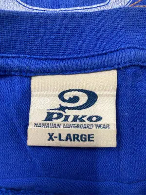 PIKO/ピコ/Tシャツ/カットソー/トップス/ブルー/X-LARGE