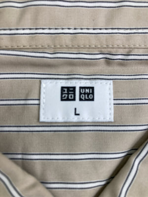 UNIQLO/ユニクロ/シャツ/ブラウス/トップス/ベージュ/L
