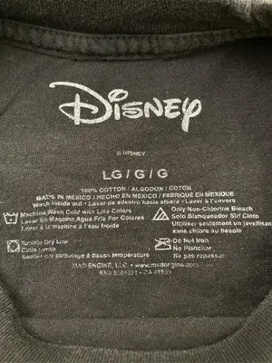 Disney/ディズニー/Tシャツ/カットソー/トップス/ブラック/L