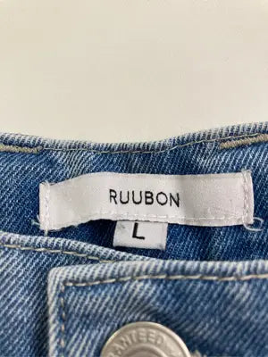 RUUBON/ルーボン/デニムパンツ/パンツ/ブルー/L