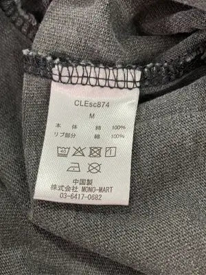 CLEL/Tシャツ/カットソー/トップス/ブラック/M