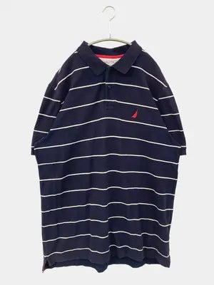 NAUTICA/ノーティカ/ポロシャツ/トップス/ネイビー/XL