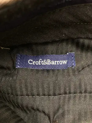 croft&barrow/クラフトアンドバロー/スラックス/パンツ/ブラウン/42 x 30