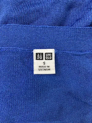UNIQLO/ユニクロ/カーディガン/ボレロ/トップス/ブルー/S