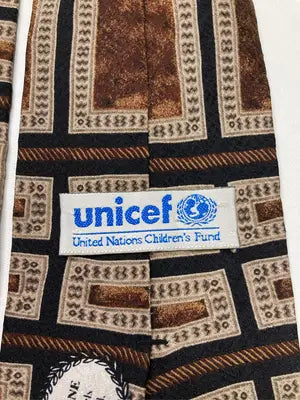 unicef/ネクタイ/ファッション雑貨/ブラウン
