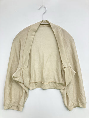 カーディガン/ボレロ/トップス/ベージュ/15R