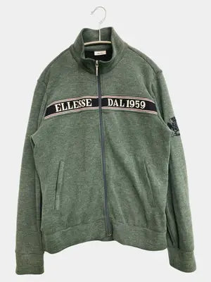 ellesse/エレッセ/ジャージ/トラックジャケット/トップス/グリーン/L