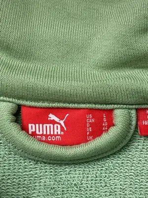 PUMA/プーマ/ジャージ/トラックジャケット/トップス/グリーン/L