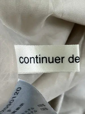 continuer de NICE CLAUP/コンティニューデナイスクラップ/ジャンパースカート/ワンピース/ドレス/ベージュ/F