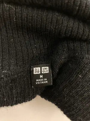 UNIQLO/ユニクロ/ニット/セーター/トップス/ブラック/M