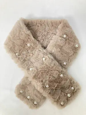 ネックウォーマー/スヌード/ファッション雑貨/ベージュ