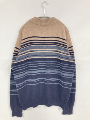 VESVIO/ニット/セーター/トップス/ブルー/L