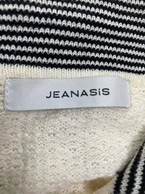 JEANASIS/ジーナシス/Tシャツ/カットソー/トップス/ホワイト/F