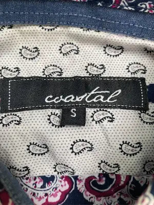 coastal/シャツ/ブラウス/トップス/ブラック/S