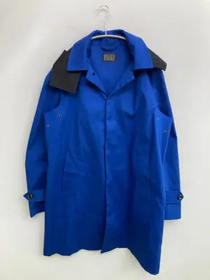 Blue Work/ステンカラーコート/ジャケット/アウター/ブルー/XL