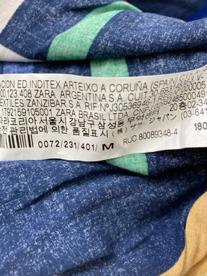 ZARA/ザラ/シャツ/ブラウス/トップス/ネイビー/EUR M/USA M/ MEX 40