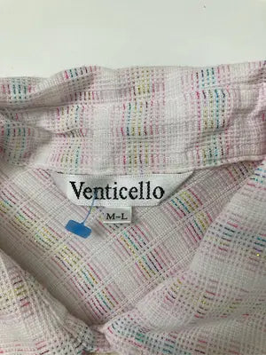 Venticello/ヴェンティチェッロ/シャツ/ブラウス/トップス/ピンク/M-L