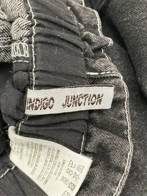 INDIGO JUNCTION/インディゴジャンクション/デニムパンツ/パンツ/ブラック/M
