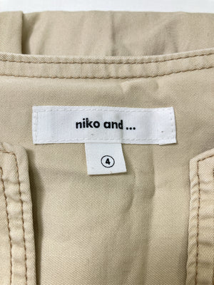 niko and .../ニコアンド/シャツワンピース/ワンピース/ドレス/ベージュ/4