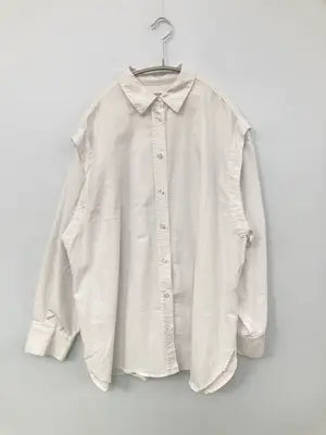 LOWRYS FARM/ローリーズファーム/シャツ/ブラウス/トップス/ホワイト/F