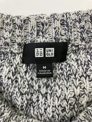 UNIQLO/ユニクロ/ニット/セーター/トップス/グレー/M