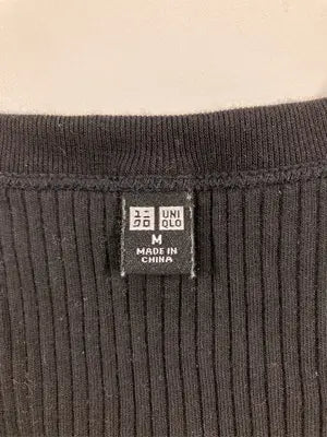UNIQLO/ユニクロ/タンクトップ/トップス/ブラック/M