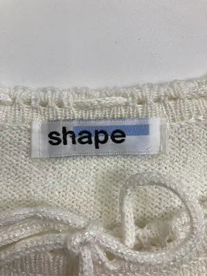 shape/ニット/セーター/トップス/ホワイト/M