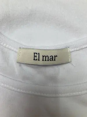 el mar/エルマール/Tシャツ/カットソー/トップス/ホワイト/ONE