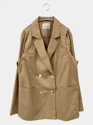 Auntie Rosa/テーラードジャケット/ジャケット/アウター/ベージュ/FREE