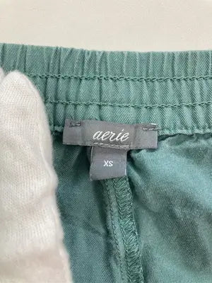 aerie/エアリー/その他パンツ/パンツ/グリーン/XS