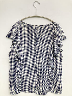 emsexcite/エムズエキサイト/ノースリーブ/トップス/ブルー/M