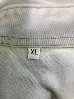 WORLD OF JEANS/シャツ/ブラウス/トップス/スカイブルー/XL